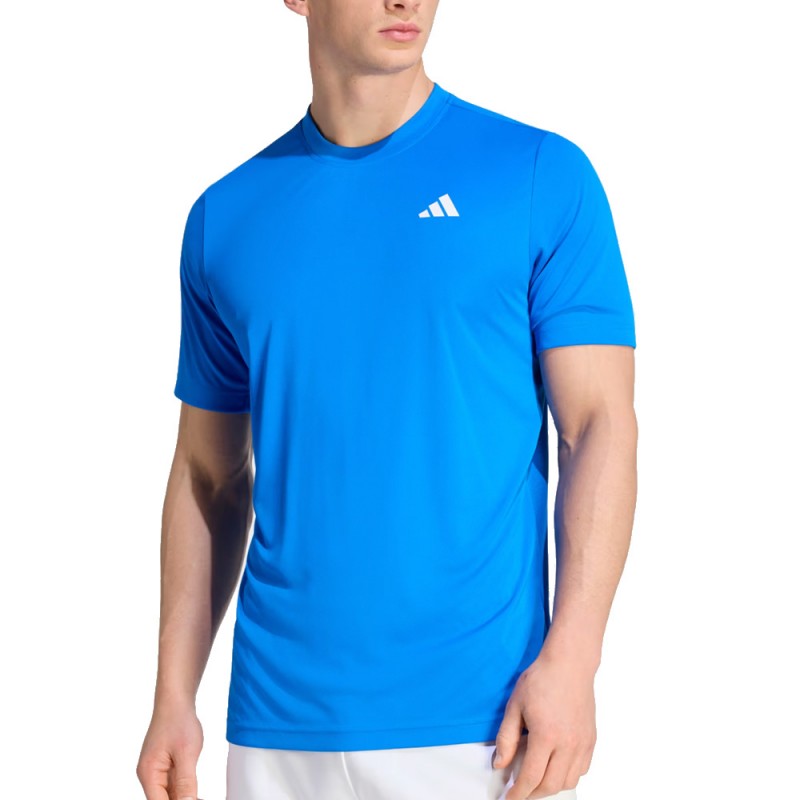 T-shirt Adidas Club bleu cyan
