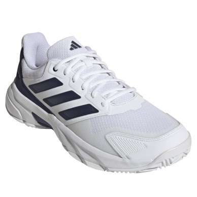 Chaussures Adidas Courtjam Control 3 M white dark blue 2026
