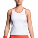 T-shirt Nox Team à bretelles blanc rouge