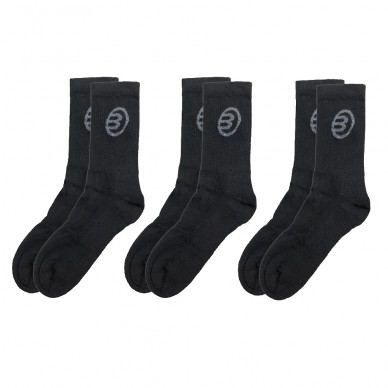 Chaussettes Bullpadel BP262 Pack 3 noires