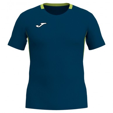 T-shirt Joma Smash bleu marine citron vert