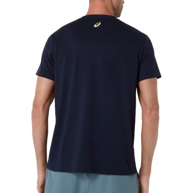 T-shirt Asics Game Seasonal Graphic Tee bleu minuit