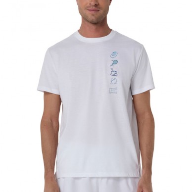 T-shirt Asics Game Seasonal Graphic Tee blanche