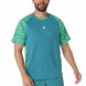 T-shirt Asics Court All Over Print SS Top vert turquoise
