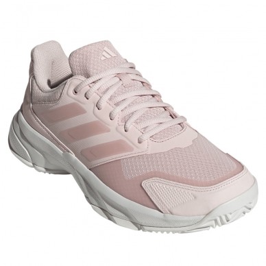Chaussures Adidas Courtjam Control 3 W wonder quartz white 2026
