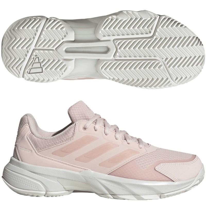 Chaussures Adidas Courtjam Control 3 W wonder quartz white 2026