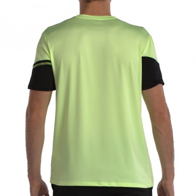 T-shirt Bullpadel Besan jaune soufre
