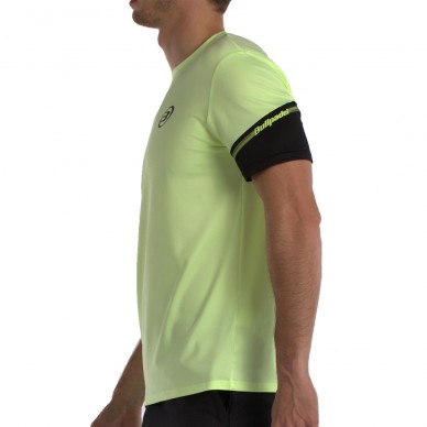 T-shirt Bullpadel Besan jaune soufre