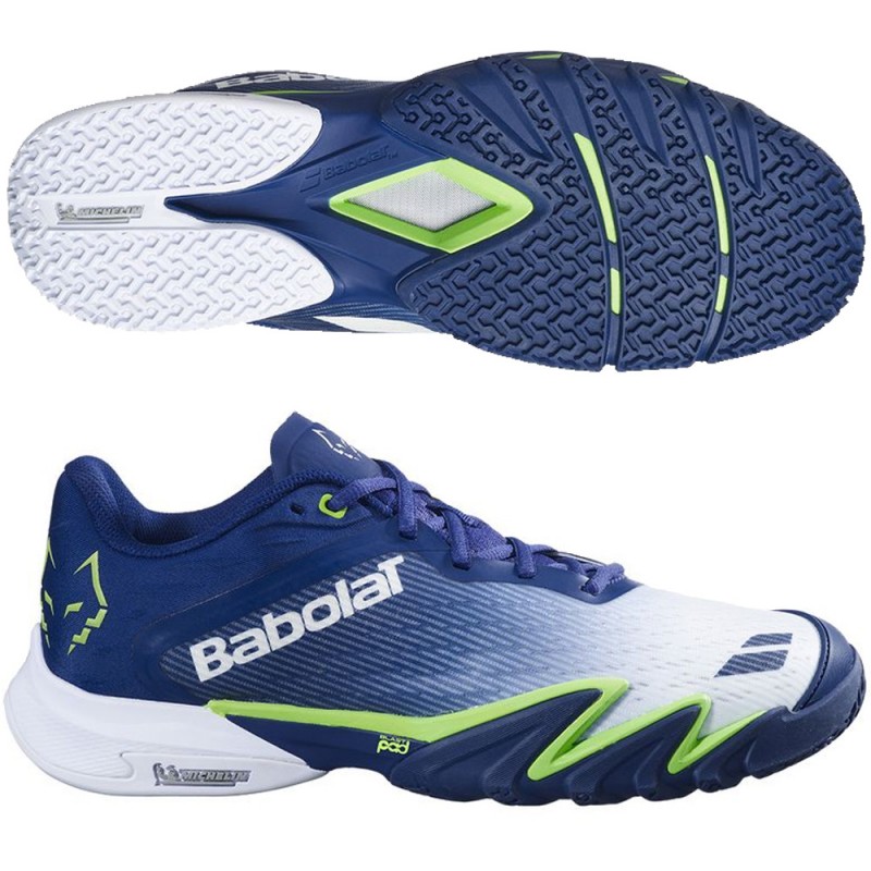 Chaussures Babolat Jet Premura 3 Men Lebron blue green flash 2026