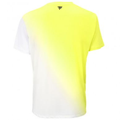 T-shirt Tecnifibre X-Loop blanc jaune