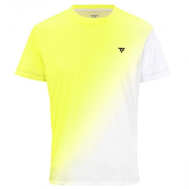 T-shirt Tecnifibre X-Loop blanc jaune