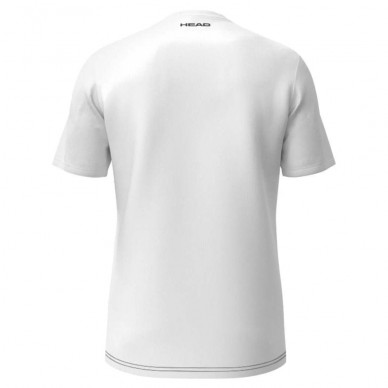 T-shirt Head Club 25 Tech blanche