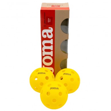 Balles Joma Pickleball Odin 3.0 jaunes