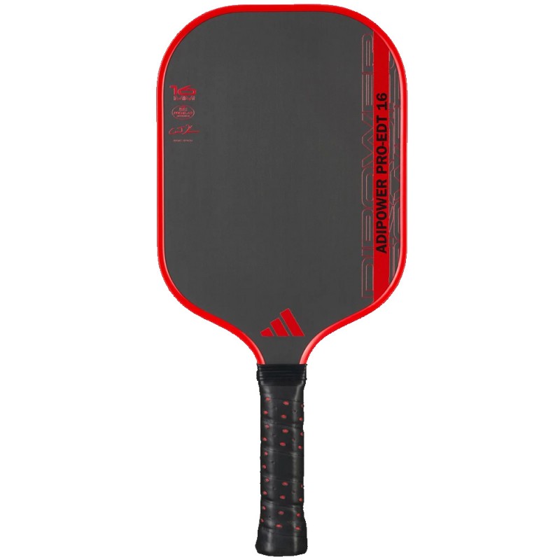 Adidas Pickleball Adipower Pro EDT 16mm rouge 2026