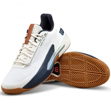 Chaussures Wilson Rush Tour 5 Clay White Navy 2026