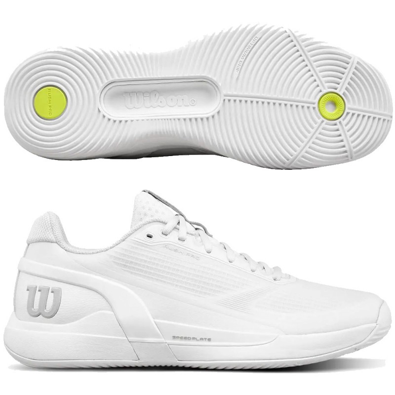Chaussures Wilson Rush Pro 5 Padel white 2026