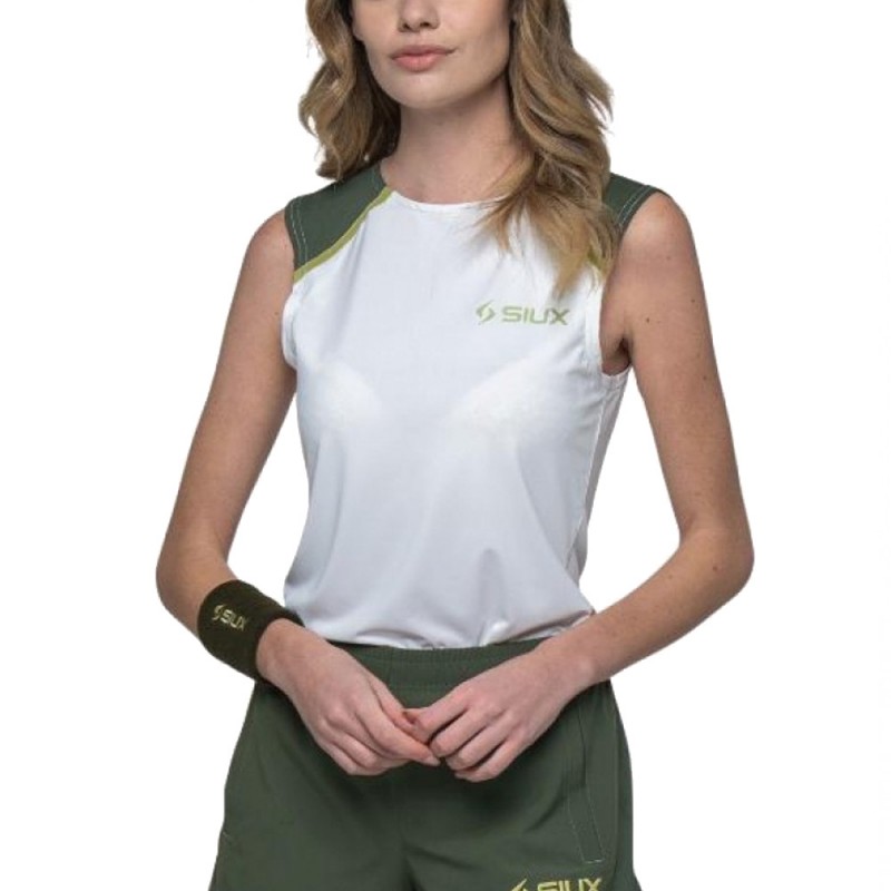 T-shirt Siux Gareh Woman blanche