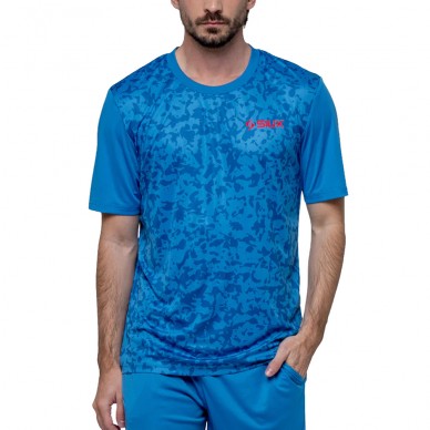 T-shirt Siux Cyber bleu