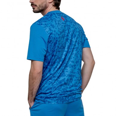 T-shirt Siux Cyber bleu