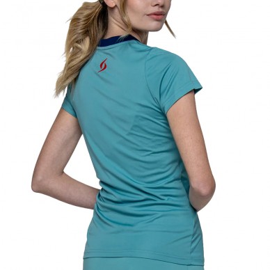 T-shirt Siux Wave Woman vert