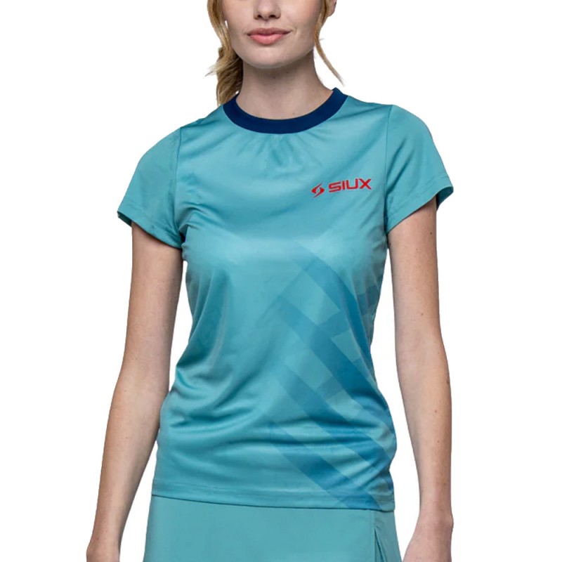 T-shirt Siux Wave Woman vert