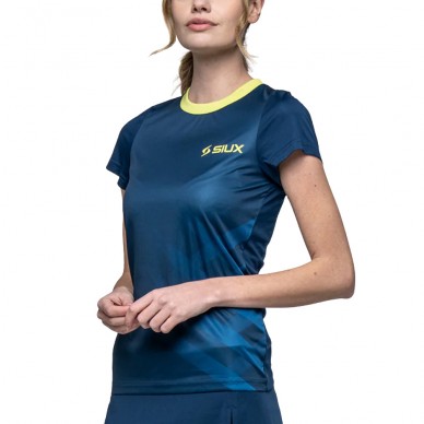 T-shirt Siux Wave Woman bleu marine