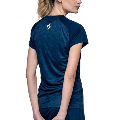 T-shirt Siux Club Woman bleu marine