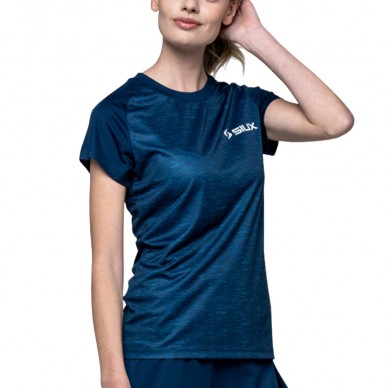 T-shirt Siux Club Woman bleu marine