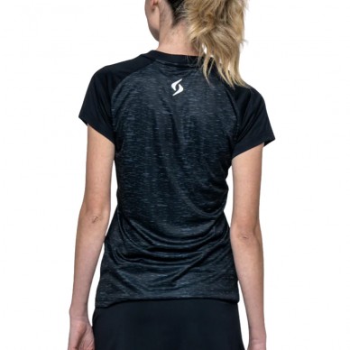 T-shirt Siux Club Woman noire