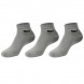 Chaussettes Siux Basic courtes Pack 3u grises