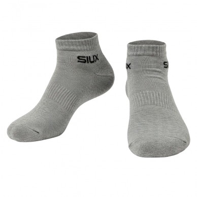 Chaussettes Siux Basic courtes Pack 3u grises