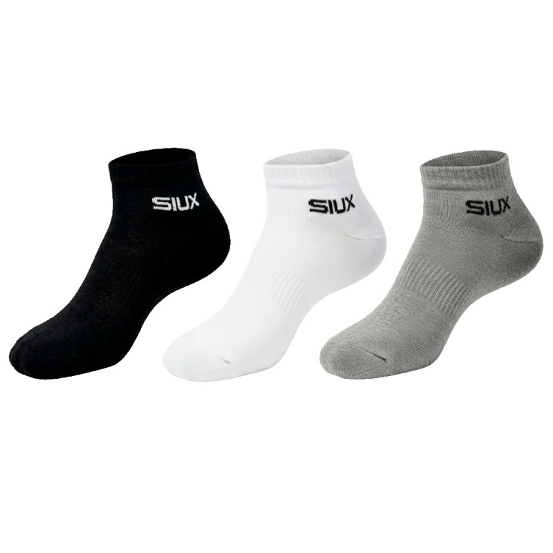 Chaussettes Siux Basic courtes Pack 3u mix