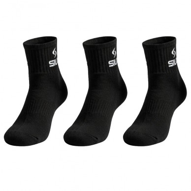 Chaussettes Siux Basic Pack 3u noires