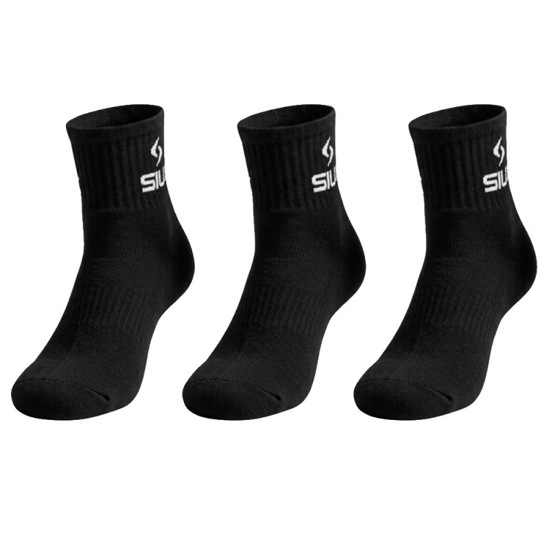 Chaussettes Siux Basic Pack 3u noires