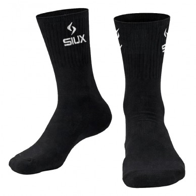 Chaussettes Siux Basic hautes Pack 3u noires