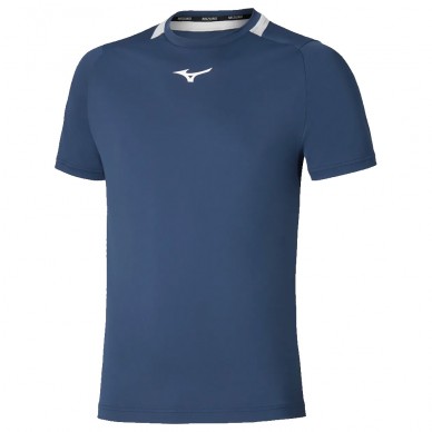 T-shirt Mizuno Tennis Tee bleu