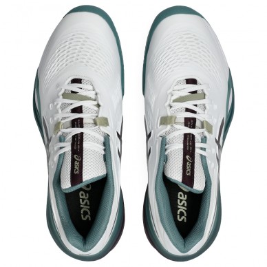 Chaussures Asics Gel Resolution X Clay white dark aubergine 2026
