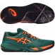 Chaussures Asics Gel Resolution X Padel jewel green energy orange 2026