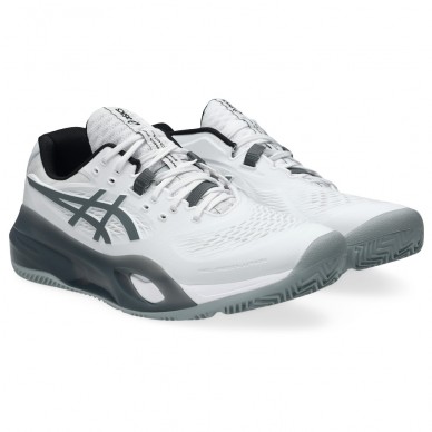 Chaussures Asics Gel Resolution X Padel white steel grey 2026