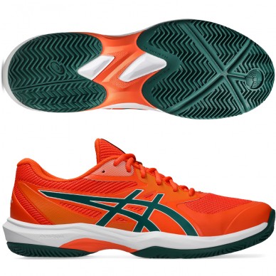 Chaussures Asics Game FF Padel energy orange jewel green 2026