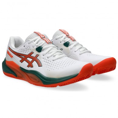 Chaussures Asics Gel Challenger 15 Padel white energy orange 2026