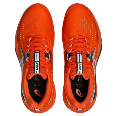 Chaussures Asics Gel Challenger 15 Padel energy orange jewel green 2026