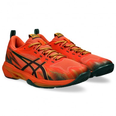 Chaussures Asics Sonicsmash FF energy orange dark aubergine 2026