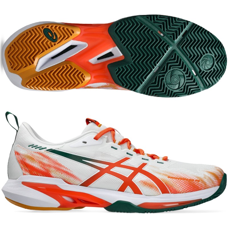 Chaussures Asics Sonicsmash FF white energy orange 2026