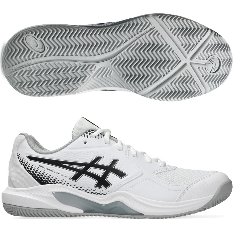 Chaussures Asics Gel Dedicate 9 Padel White Black 2026