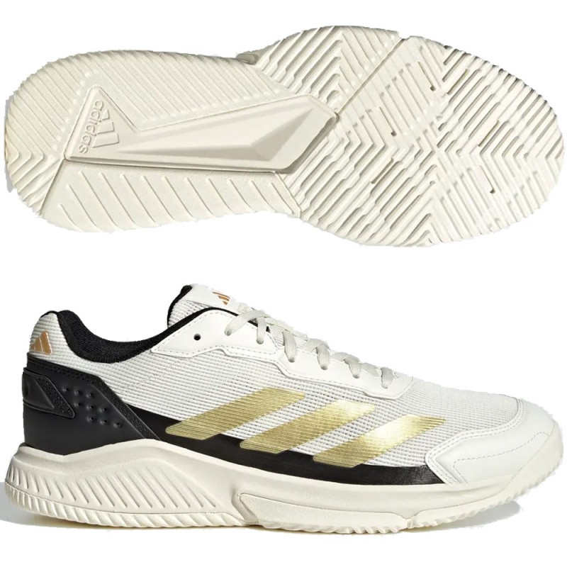 Chaussures Adidas Courtquick Padel M gold metallic 2026
