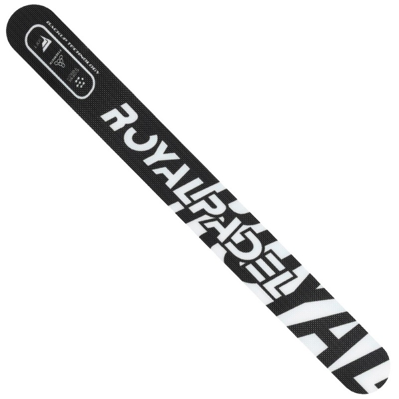 Protecteur Royal Padel noir logo blanc