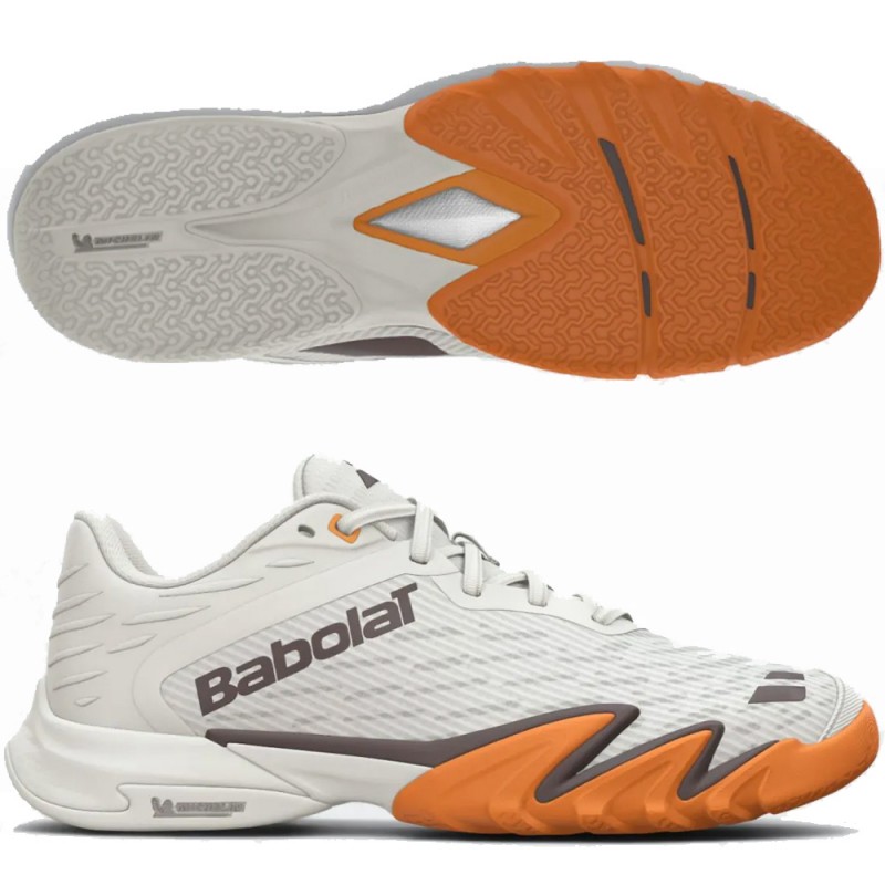 Chaussures Babolat Jet Premura 2 Men cream orange 2026