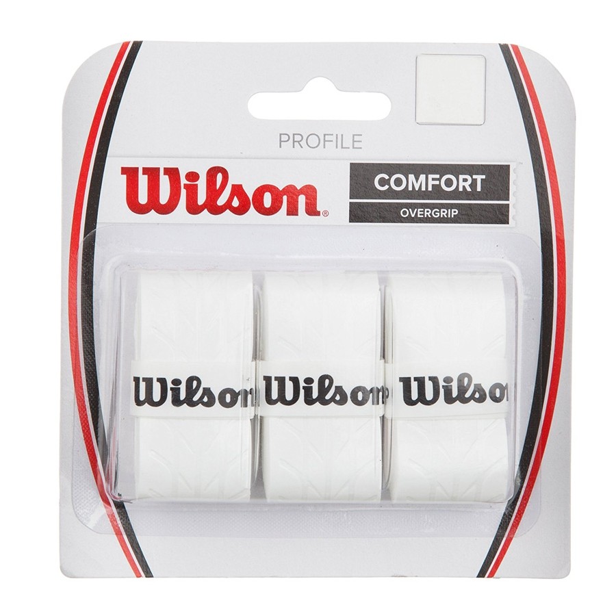 Surgrips Wilson Comfort Profile Blanc - adhérence et durabilité - Zona de  Padel