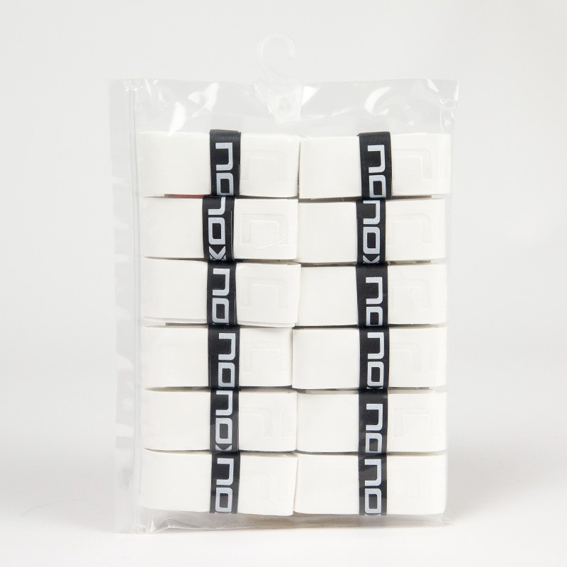Bolsa Overgrips NOX Pro 12 unidades Blancos